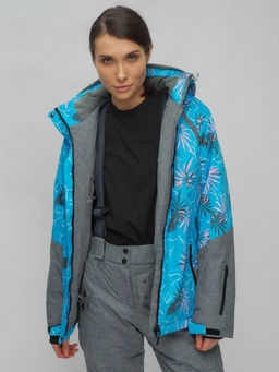 Горнолыжный костюм женский синего цвета 02216S - Chunmai фото 17