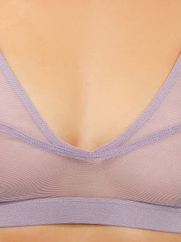 Бюстгальтер женский фиолетовый морской туман 512500 - Mark formelle фото 4