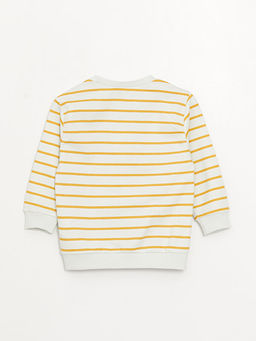 Bisiklet Yaka Uzun Kollu Erkek Bebek Sweatshirt ve Pantolon 2li Tak?m - Waikiki фото 3