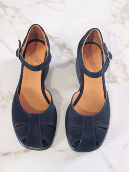 Босоножки 5033.23663bl.Черная замша