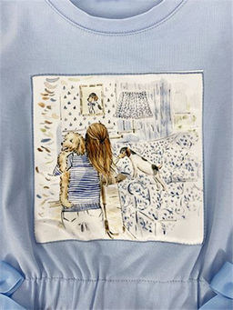 Платье д/дев. О66178 - Карамелли фото 5