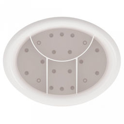 Подставка для столовых приборов пластмассовая Маки 16х13х16см, 4-хсекционная (Россия) - Домашняя Мода фото 7