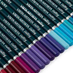 VISTA-ARTISTA Gallery VGWPP-72 Акварельные карандаши набор заточенный 72 цв. подарочная упаковка