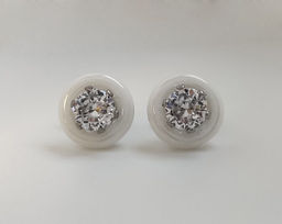 Серьги с керамикой