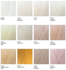 Цена за 5 мотков пряжи ANGORA LUKS