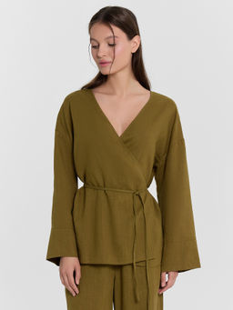 Жакет женский зеленый - Mark formelle фото 2