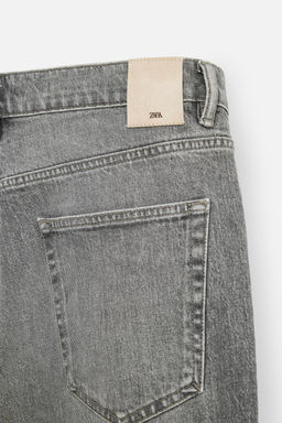 REGULAR FIT DENIM BERMUDA SHORTS - Zara фото 9