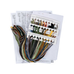 Набор для вышивания PANNA Золотая серия VS-0801 Баба - Яга 24.5 х 35 см