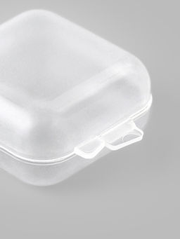 Бокс для хранения мелочей, 3.5×3.5×1.8 см, пластиковый, прозрачный