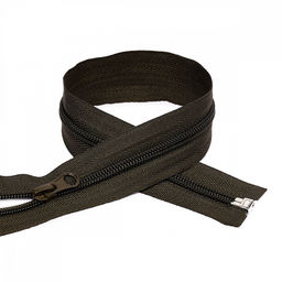 Молния Mzip пласт. спираль №5-N 60см цв.F328 хаки уп.10шт