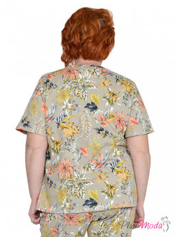 Футболка Модель №1205 размеры 44-84 - Plusmoda фото 13