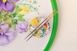 Иглы для шитья ручные Gamma N-363 гобеленовые №16 25 шт. в конверте острые фото 5