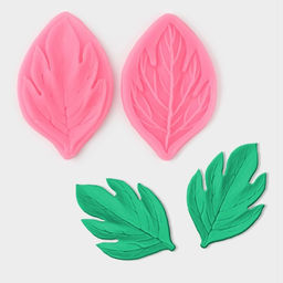 Молд кондитерский Листва, силикон, 2 части, 7?4.5 см, МИКС