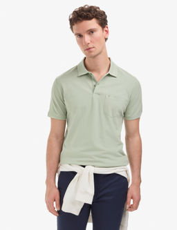 _a_la Regular Fit %100 Pamuk K_vr_lmaz Polo Yaka Basic Ti__rt