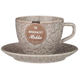 Цена за 2 шт. ЧАЙНАЯ ПАРА BRONCO MOKKO 230 МЛ фото 4