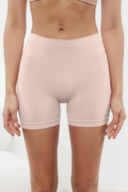 TRENDYOLMILLA Siyah-Ten 2li Paket Seamless/Dikissiz Boxer Orme Kulot THMSS24KU00032  фото 4