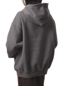 2620 GRAY Толстовка женская (85% хлопок, 10% полиэстер, 5% спандекс) - Fashion фото 6