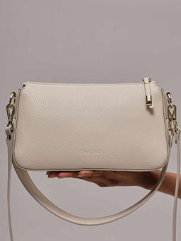 Сумка на плечо Deboro 31103 ванильное молоко