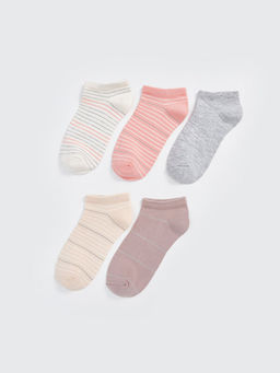 ?izgili Kad?n Patik ?orap 5li