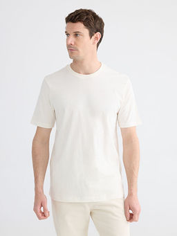 Bisiklet Yaka Penye Erkek Ti??rt