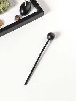 Сад Дзен "Будда в зелёном у гонга" песок+камни+аромапалочки 13,2х15х16 см