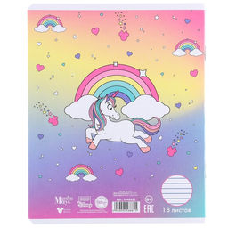 Цена за 10 шт. Тетрадь 18 листов, линейка, 5 видов МИКС, Минни Маус - Disney фото 5