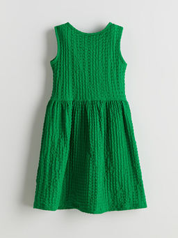 Bisiklet Yaka K?z ?ocuk Elbise