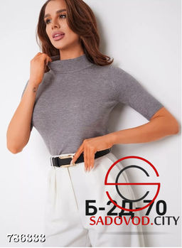 Водолазка с коротким рукавом - Bruno фото 2