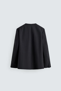 PANTAL?N TRAJE RELAXED FIT / Antracita oscuro - Zara фото 18