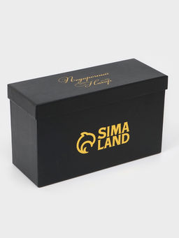 Рюмки для водки «Герб», подарочный набор на 3 персоны, рюмка 50 мл, золото