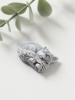 Магнит "Лисенок лежит" (барельеф), 2,4см