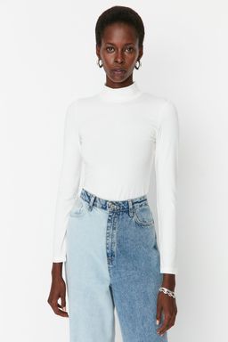 TRENDYOLMILLA Siyah Bal?kc? Yaka C?tc?tl? Orme Body TWOAW21BD0008 фото 14