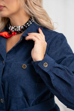 Платье А-2801 синий пион - Angelika фото 6