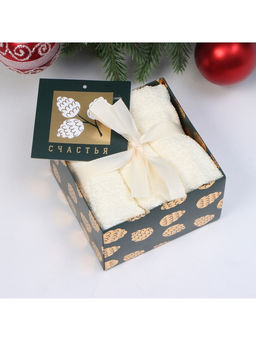 Набор махровых полотенец Этель. Счастья, 30?30 см - 3 шт., хлопок 100%