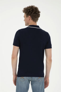 Мужской темно-синий свитер Неожиданная скидка в корзине - U.s. polo assn фото 5