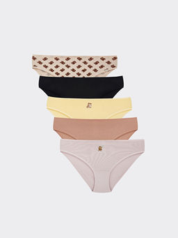 Bask?l? Bikini K?lot 5li Paket
