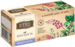 ETRE, чайный напиток Meditation Альпийские травы, 37 г