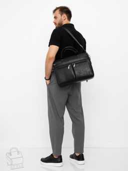 Портфель мужской 1795-01 black Jeep - S-style фото 9