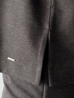 Джемпер из облегченного футера с эластаном - Vilatte фото 2