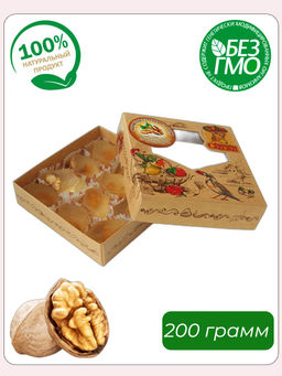 Мармелад желейный формовой "С грецким орехом" 200гр