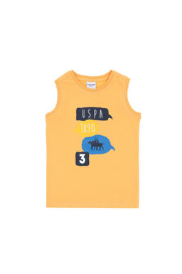 Erkek _ocuk Kavun Kolsuz Bisiklet Yaka Ti__rt Sepette S_rpriz _ndirim - U.s. polo assn фото 6