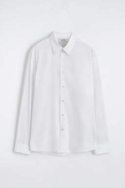 CAMISA SASTRE DE POPELINA DE ALGOD?N SLIM FIT - H&m фото 2