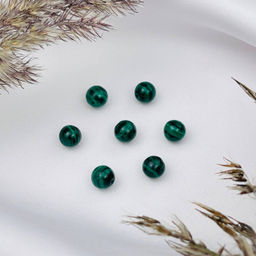 Бусины для украшений из Малахита (5 шт)