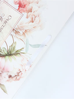 Пакет подарочный ламинированный горизонтальный Счастливых моментов, XL 49?40?19 см