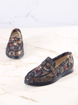 Лоферы 170.2614bl.Черный феникс