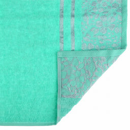 Полотенце махровое Незабудки 50х90см, гладкокрашенное, 375г/м2, светло-мятный (Россия) - Домашняя мода фото 3