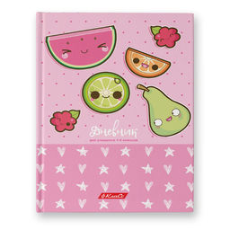 Светоч Дневник школьный 1-4 класс, матовая ламинация, твердый переплет, A5 48 л. 2 шт. сшивка 60 г/кв.м Фруктовый рай 48ДТ5_000041