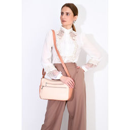 Сумка кросс-боди на молнии, цвет бежевый - Simaland фото 4