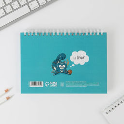 Скетчбук в твердой обложке на гребне Выходи за рамки А5, 80 л, 100 г/м - Artfox фото 5