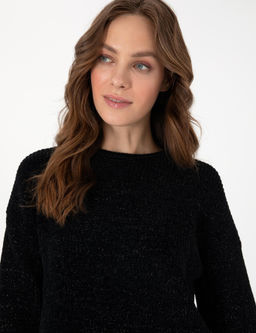 Siyah Oversize Kazak - Pierre cardin фото 2